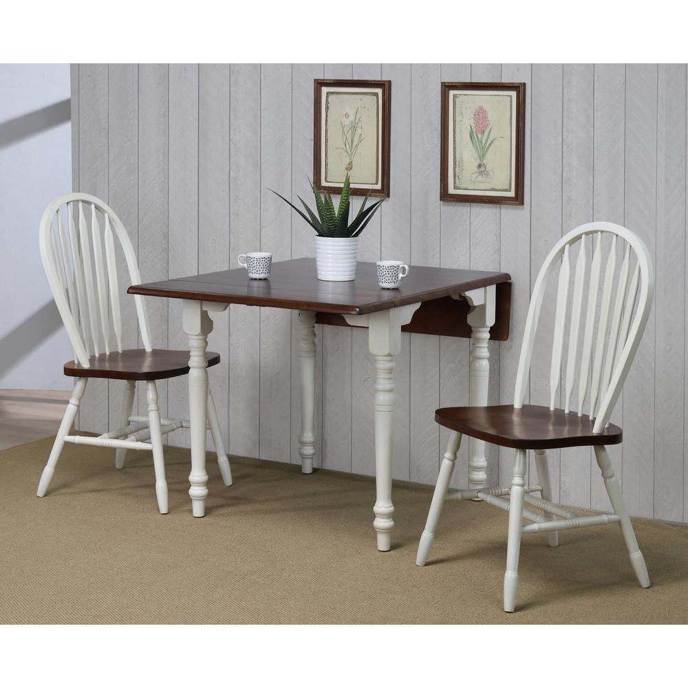 Andrews 34-48" Rectangular Extendable Drop Leaf Dining Table. Picture 5