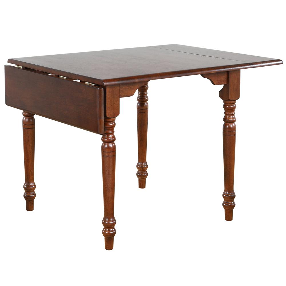 Andrews 34-48" Rectangular Extendable Drop Leaf Dining Table. Picture 2