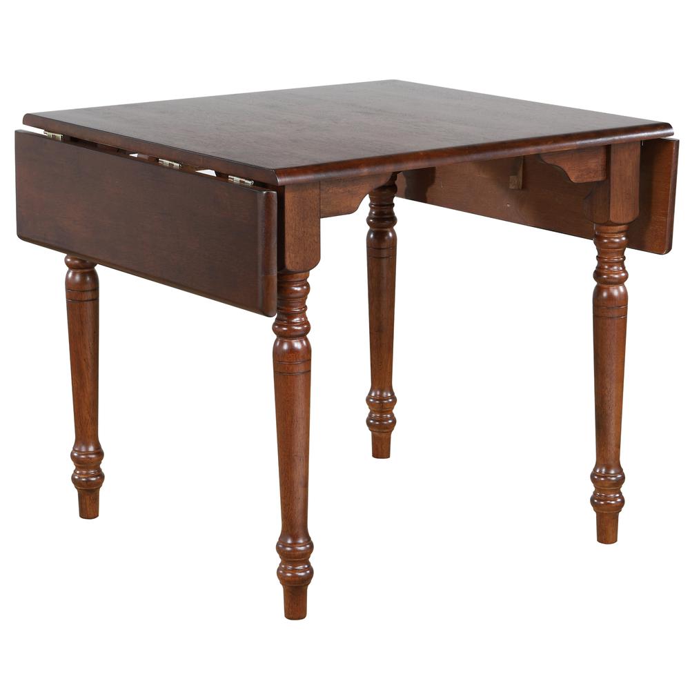 Andrews 34-48" Rectangular Extendable Drop Leaf Dining Table. Picture 3