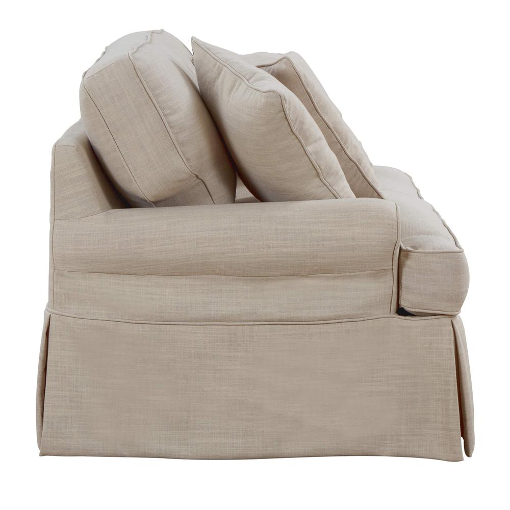 Horizon T-Cushion Slipcovered Loveseat. Picture 2