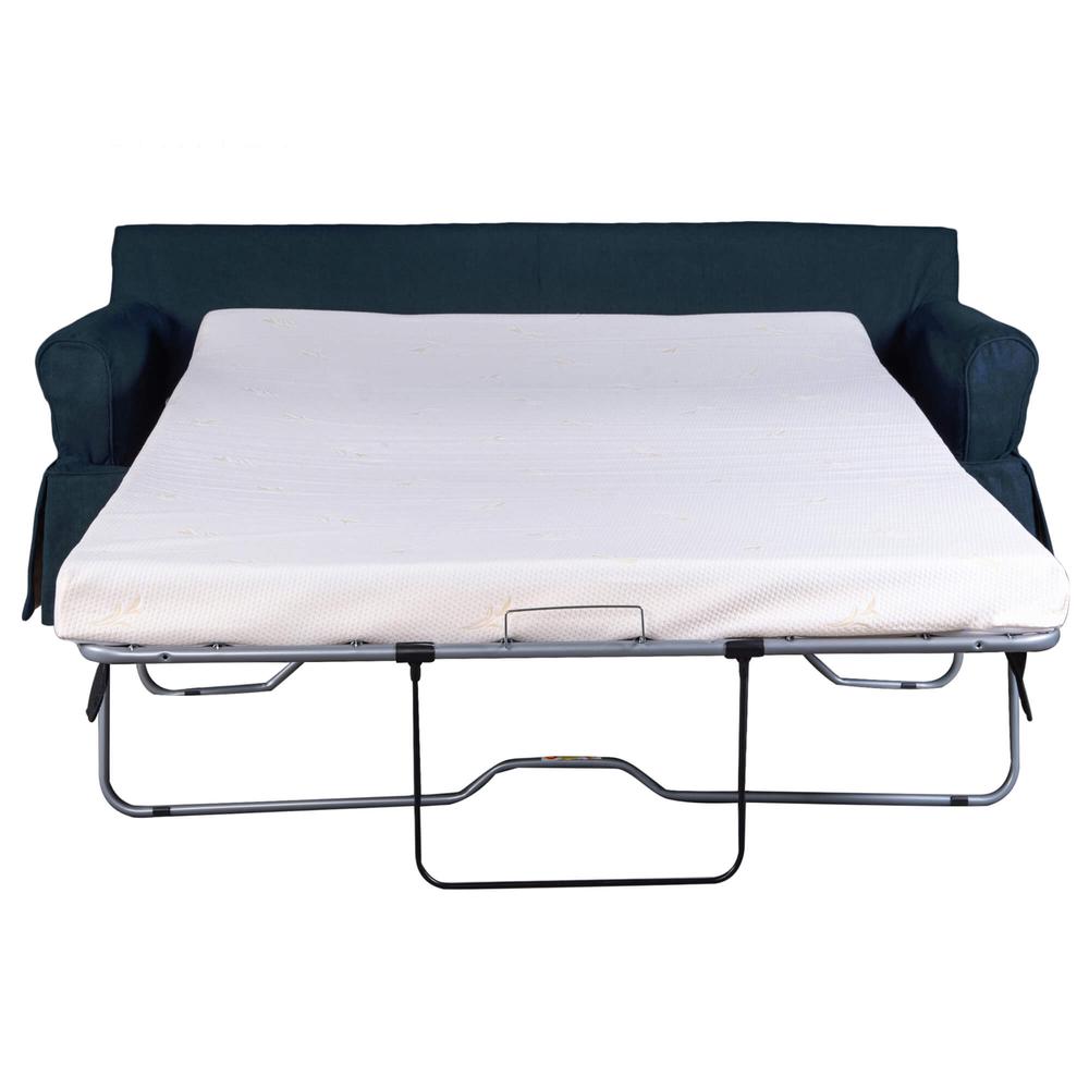 Horizon Slipcovered Sleeper Sofa with Reversible Chaise. Picture 5