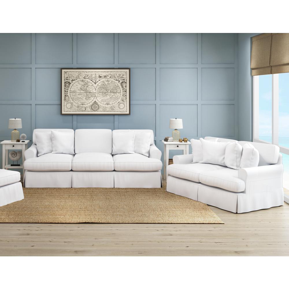 Horizon 2 Piece Slipcovered Living Room Set. Picture 2