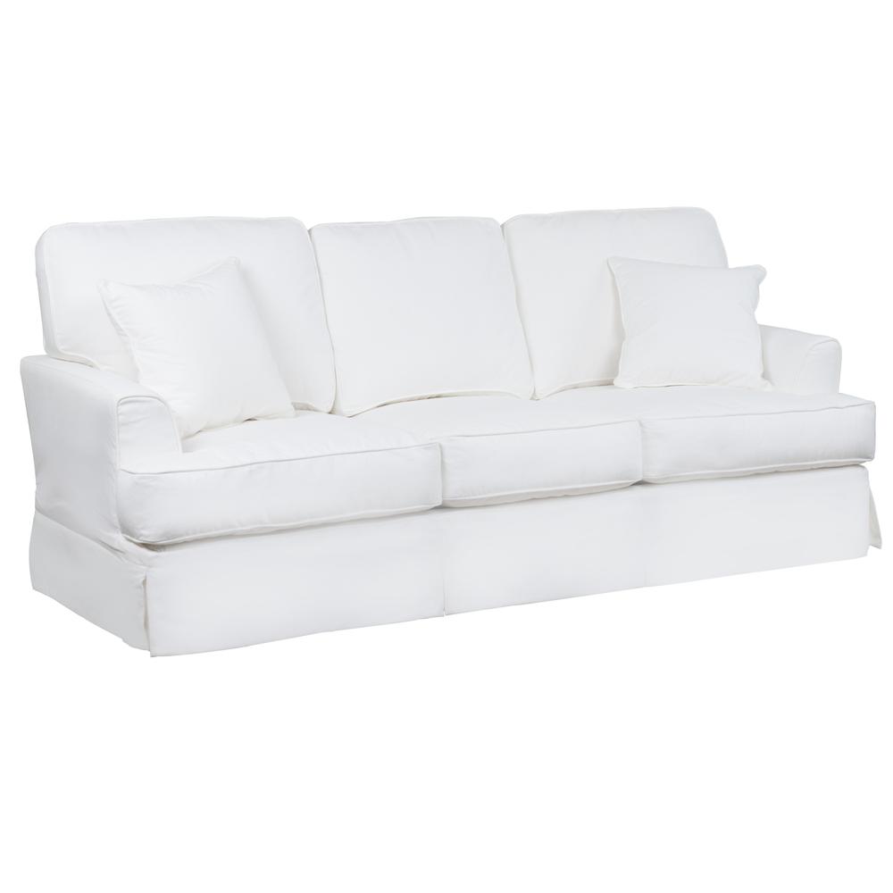 Ariana Slipcovered Sofa. Picture 1