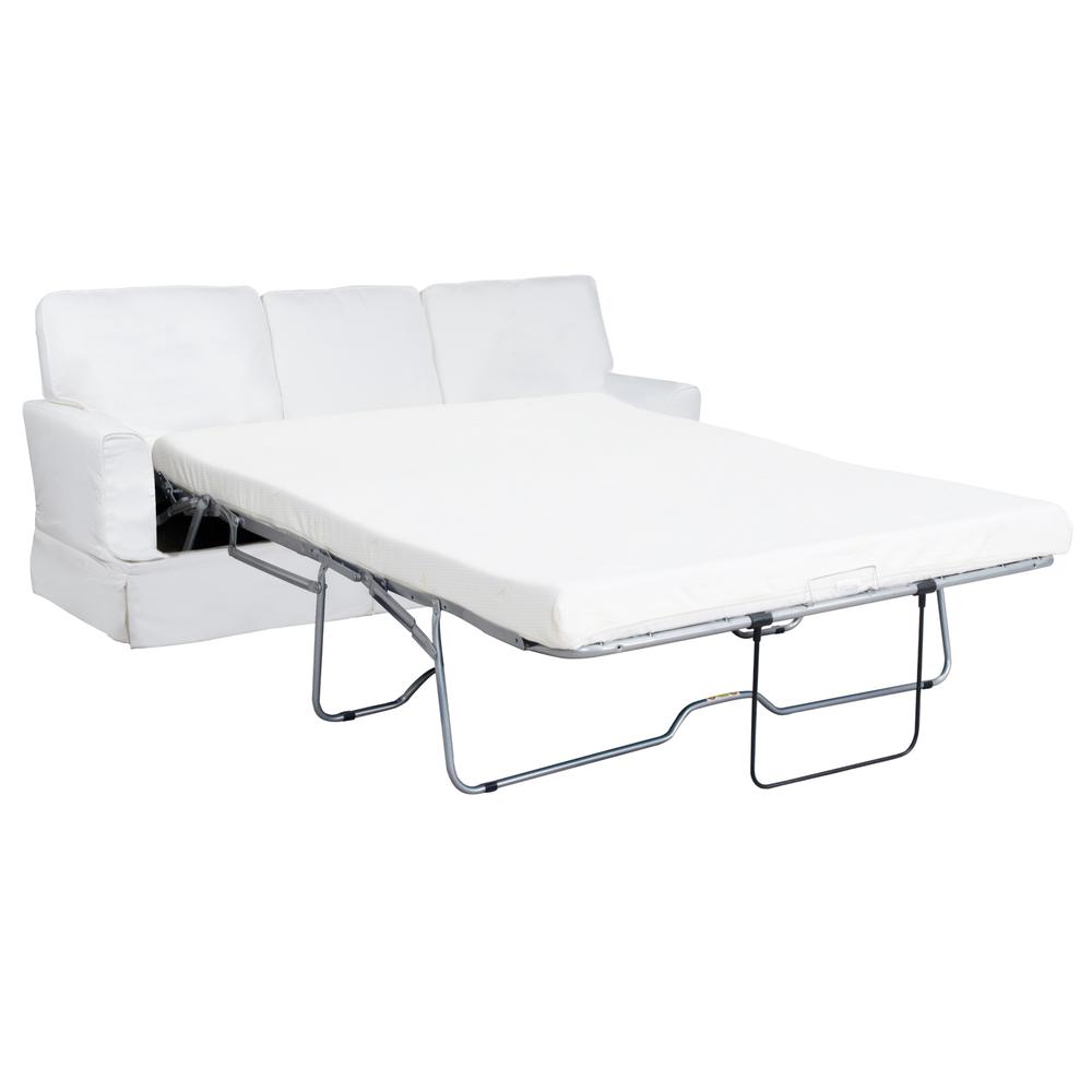Ariana Slipcovered Sleeper Sofa. Picture 2