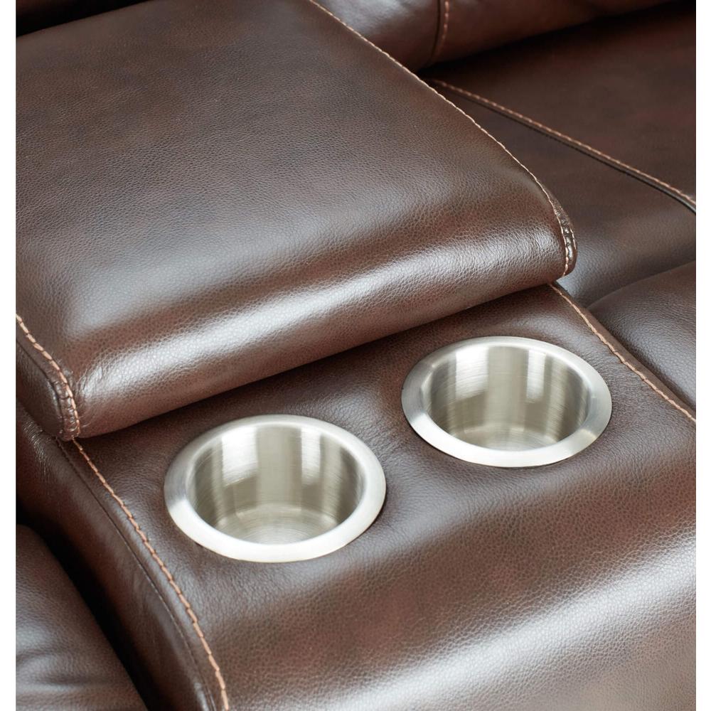 Avant 76" Wide Dual Reclining Rocking Loveseat with Console. Picture 7