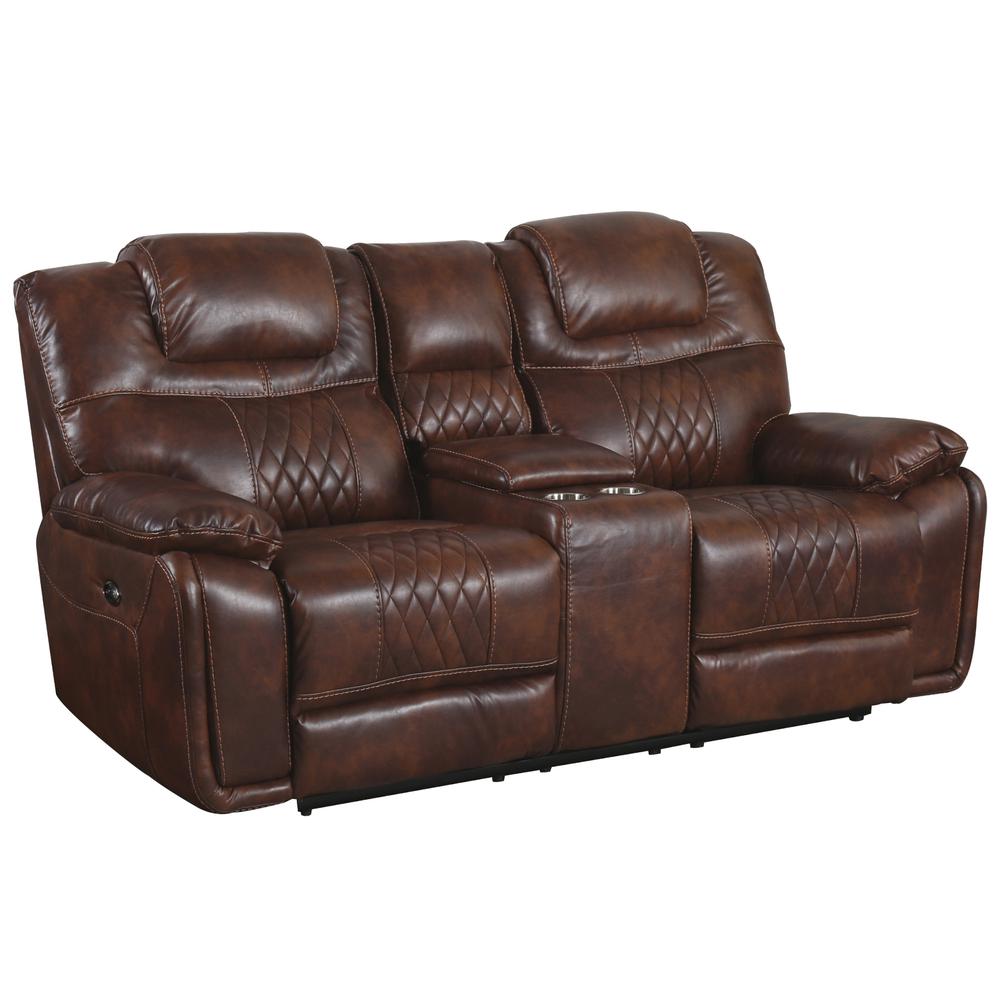 Diamond Power Dual Reclining Loveseat. Picture 5