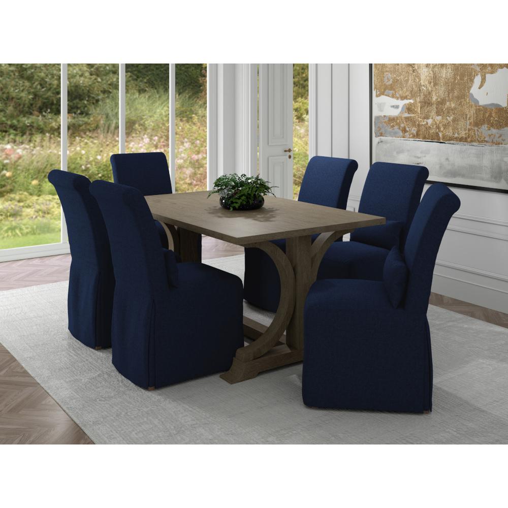 Newport Slipcovered Dining Chair. Picture 4