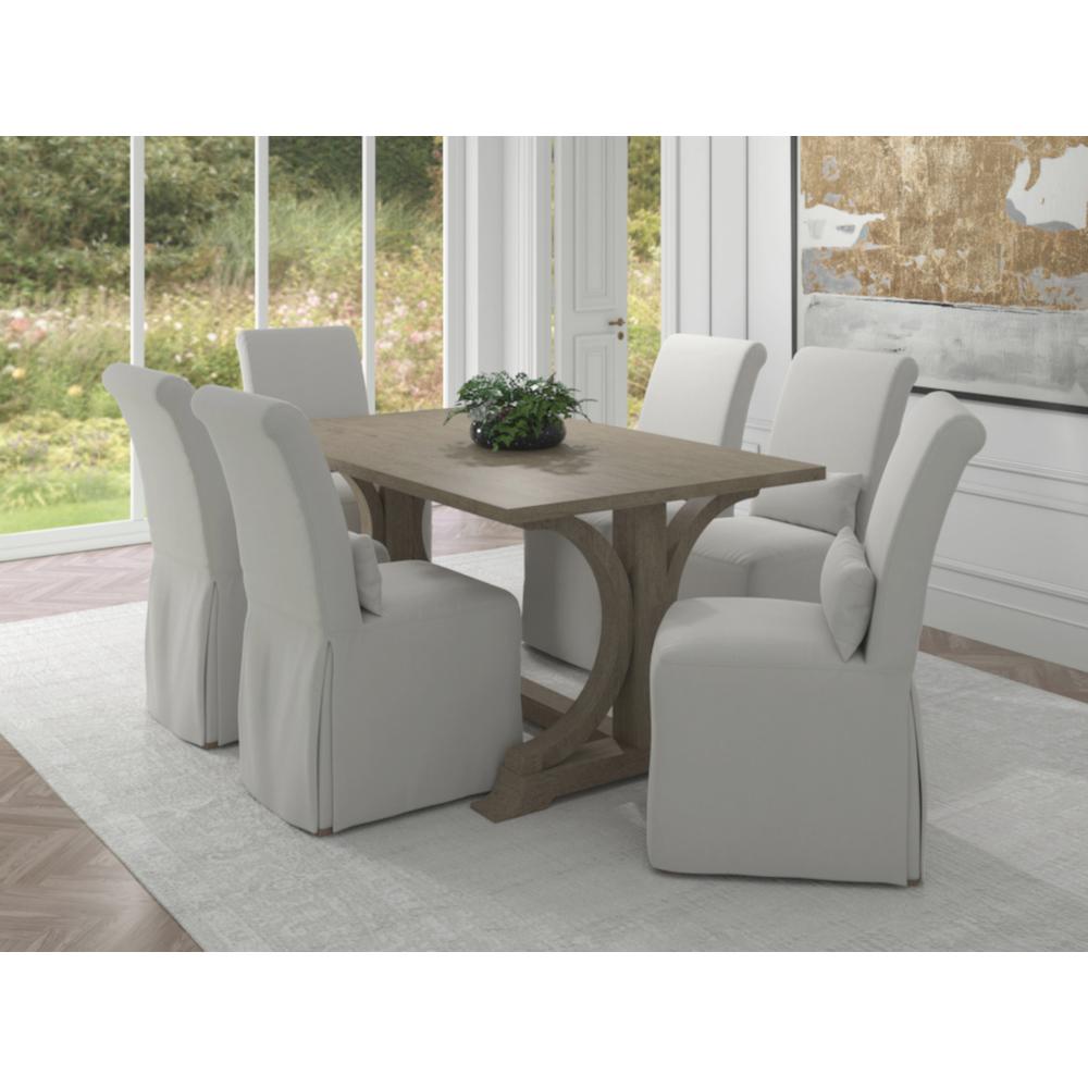 Newport Slipcovered Dining Chair. Picture 3