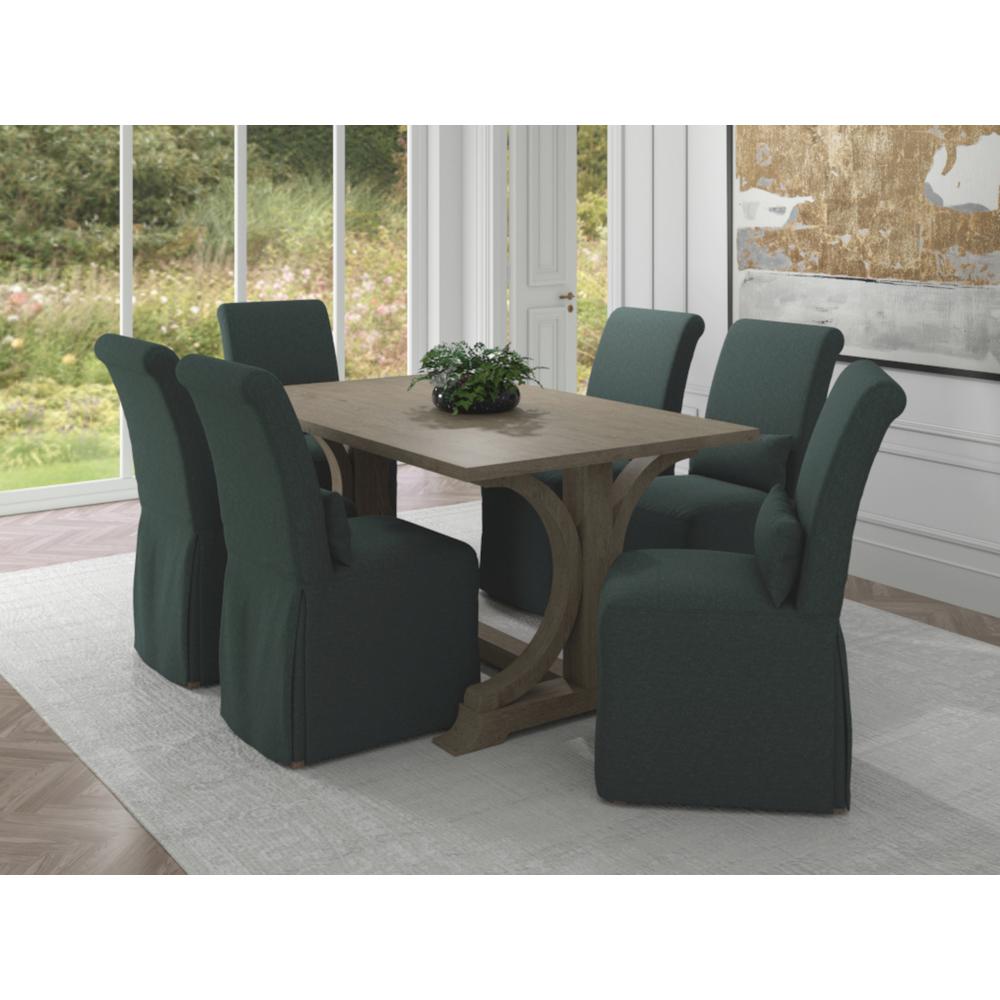 Newport Slipcovered Dining Chair. Picture 3