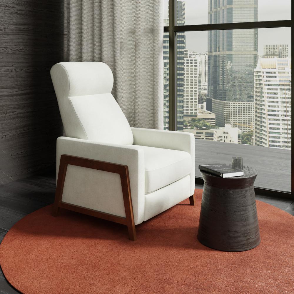 Edge Pushback Leather Recliner. Picture 3