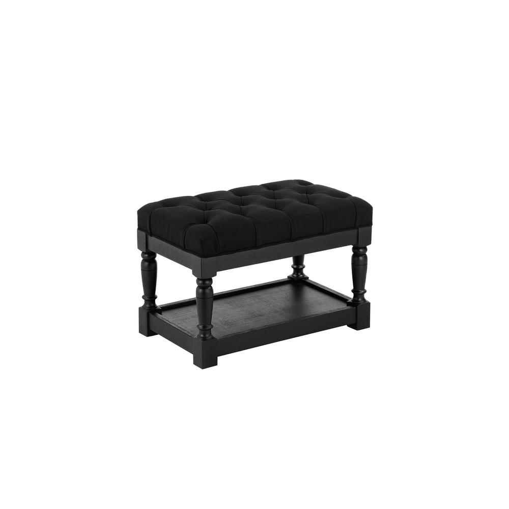 Athena Stool In Black. Picture 1