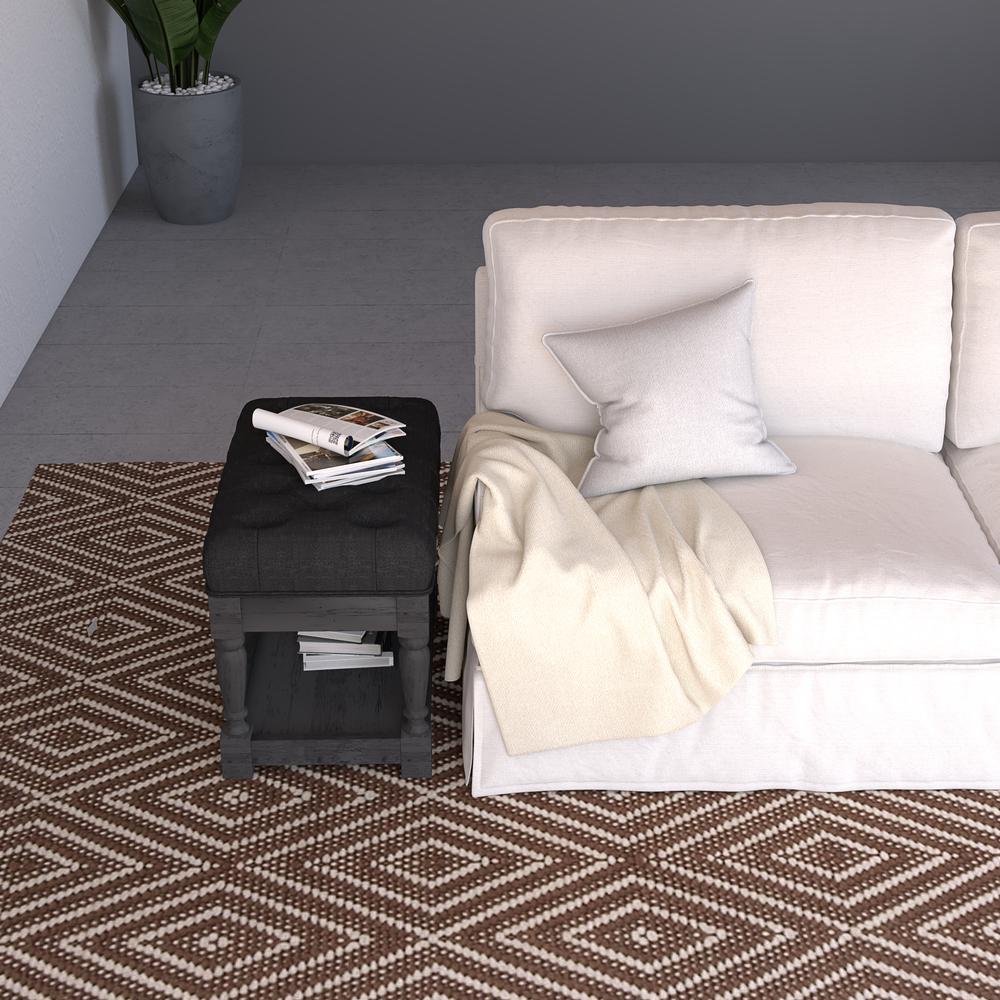 Athena Stool In Black. Picture 3