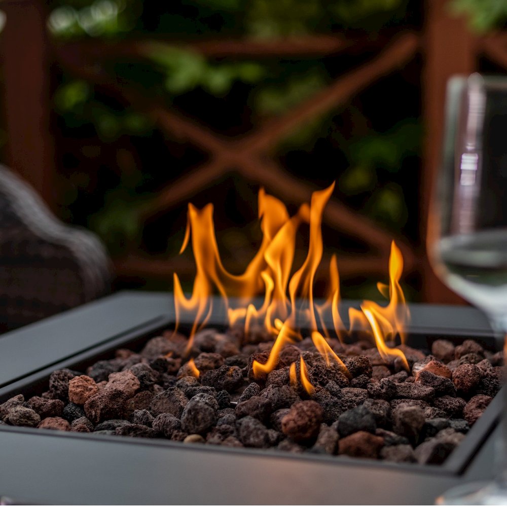 Azure 28" 2-in-1 Gas Fire Pit & Coffee Table. Picture 11