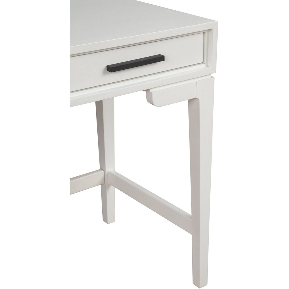 Modern Contemporary Nova Mini Desk, Chalk White. Picture 4