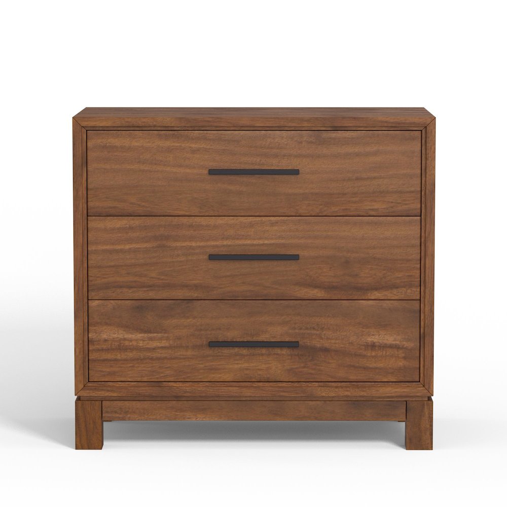 Modern Contemporary Nova Small Chest, Honey Maple. Picture 1