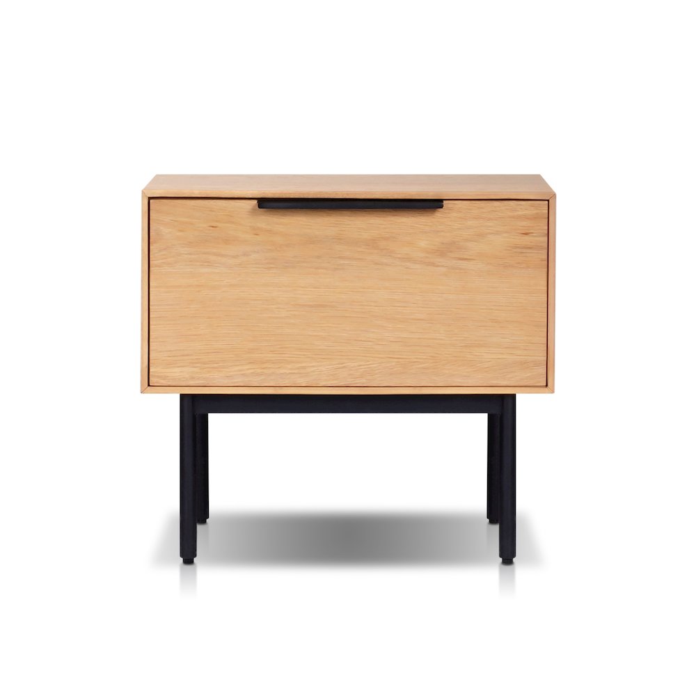 Modern Akira Nightstand, Light Oak. Picture 1