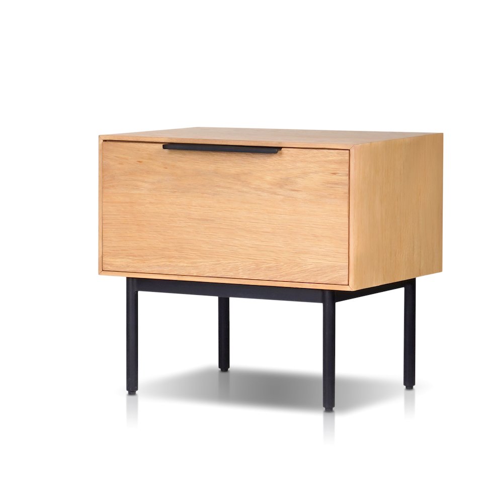 Modern Akira Nightstand, Light Oak. Picture 2