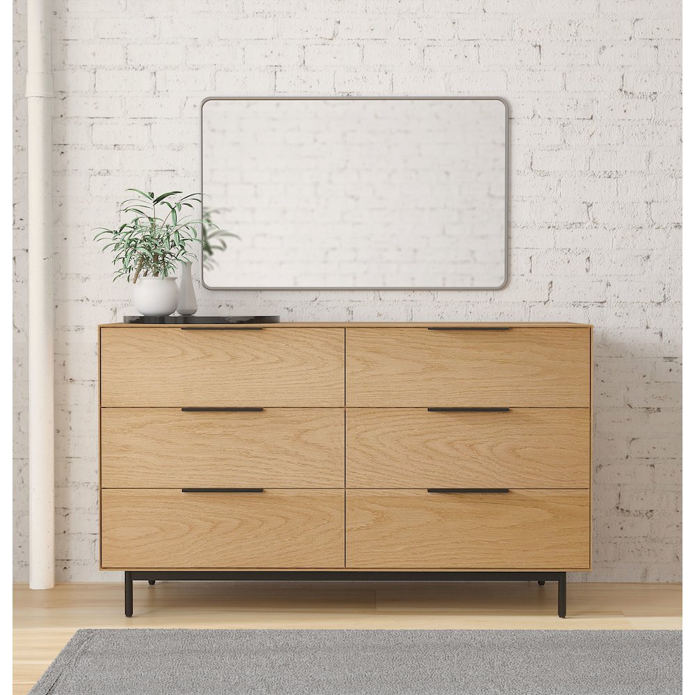 Modern Akira Dresser, Light Oak. Picture 7