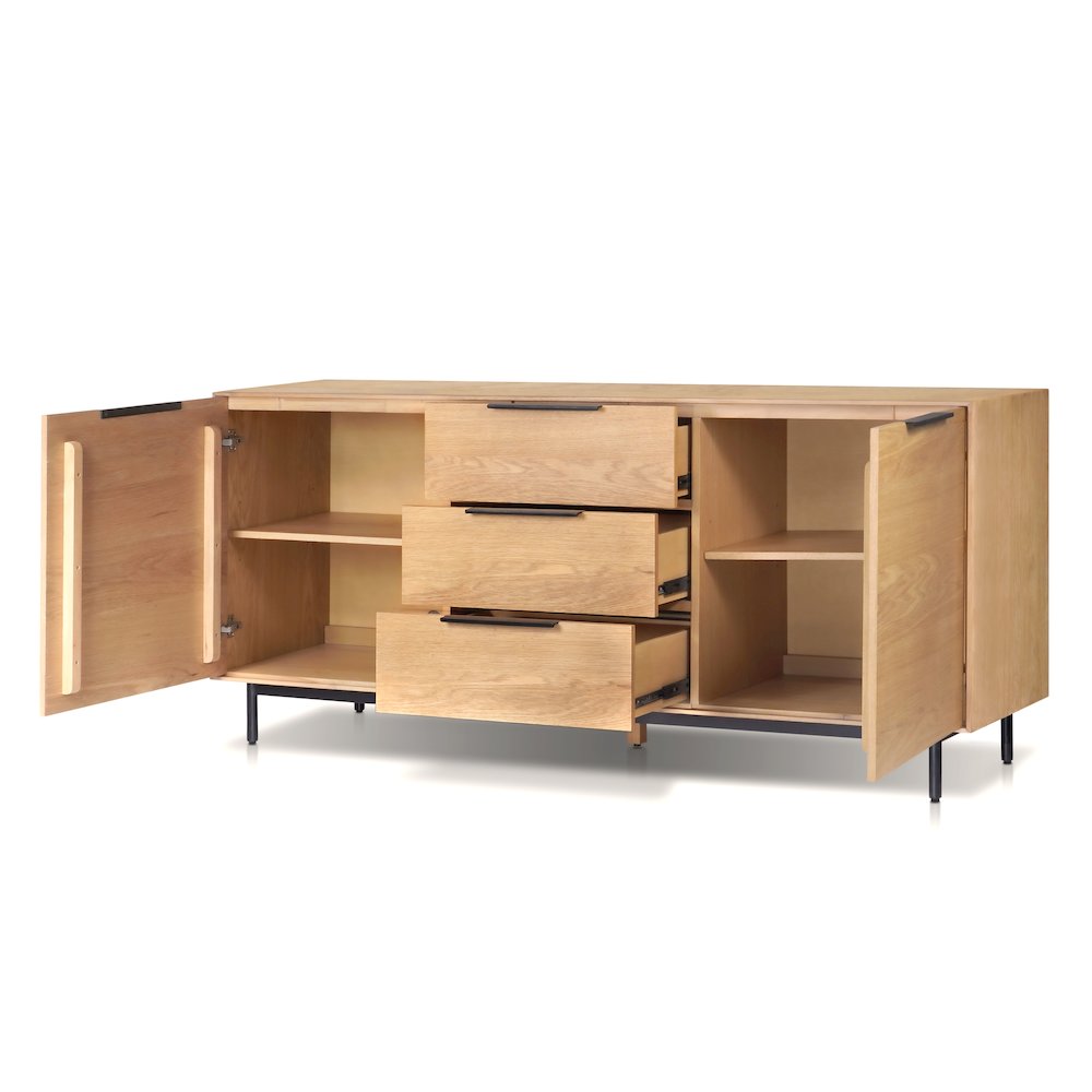 Modern Akira Sideboard, Light Oak. Picture 4