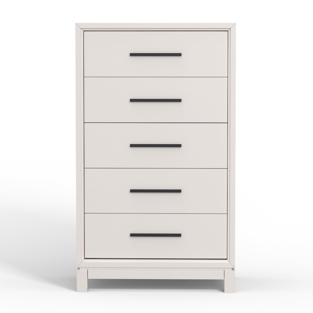 Modern Contemporary Nova Chest, Chalk White. Picture 1