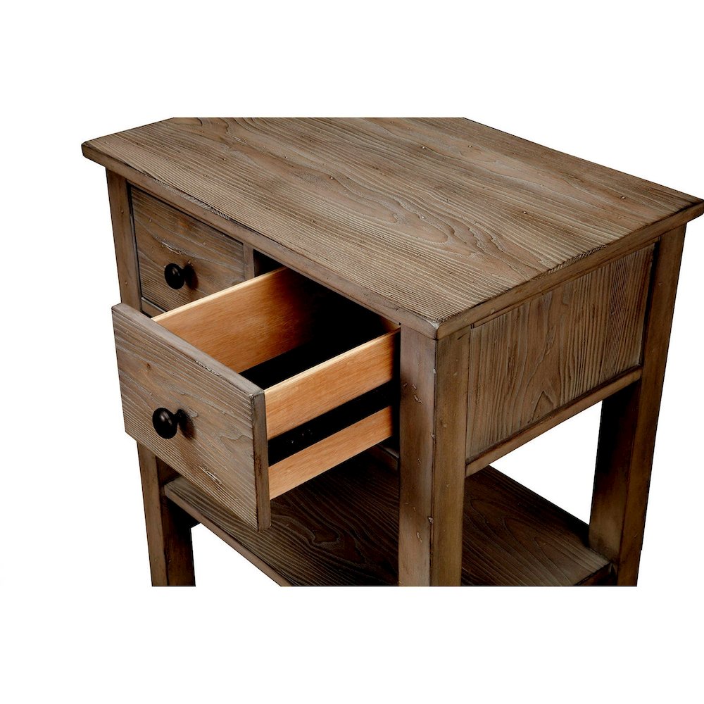 Farmhouse Classic Nightstand, Gray. Picture 3
