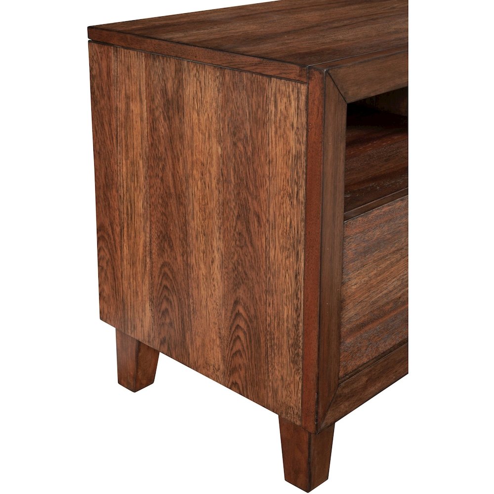 Modern Trinidad TV Console, Toffee. Picture 5