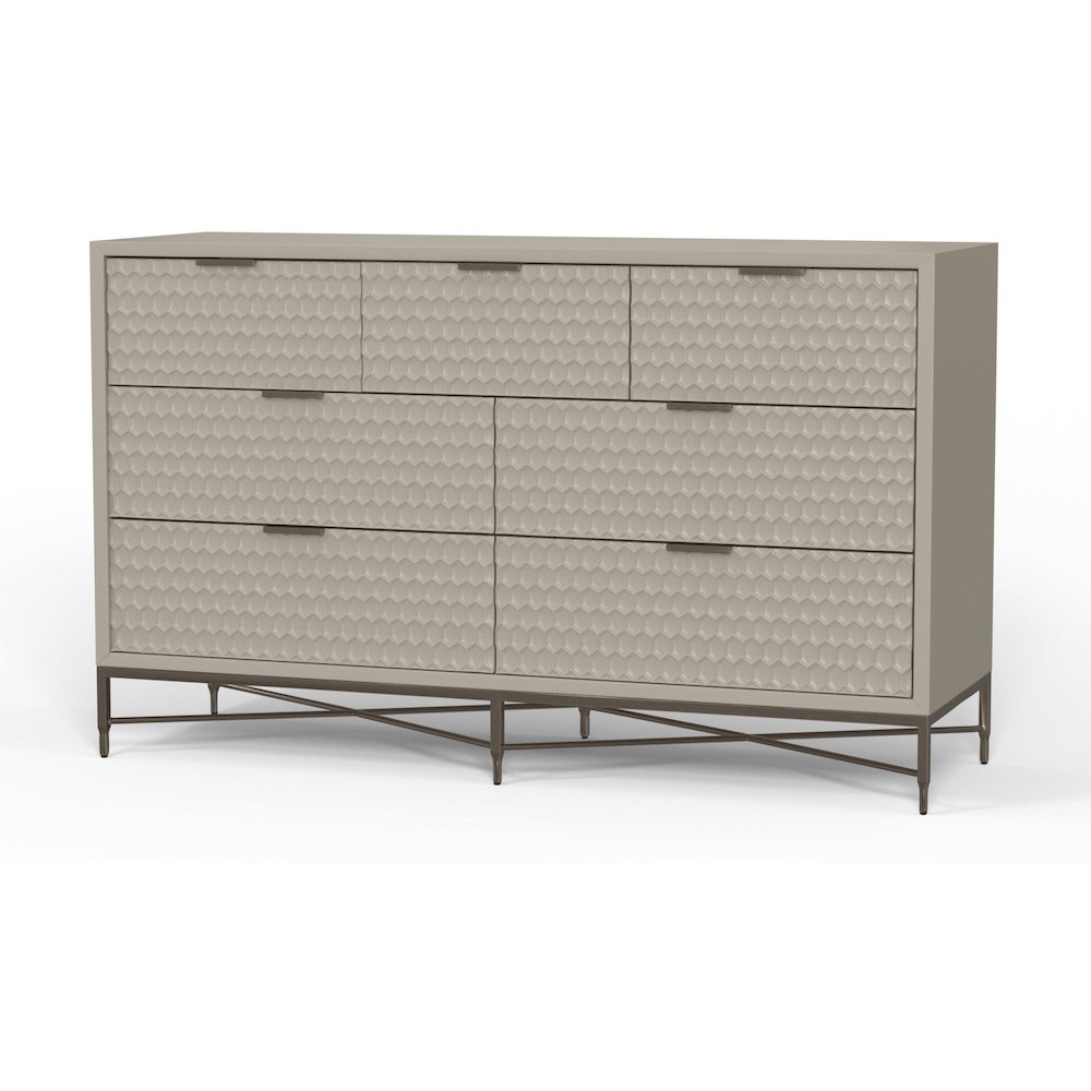 Contemporary Milo Dresser (Cement Gray). Picture 3