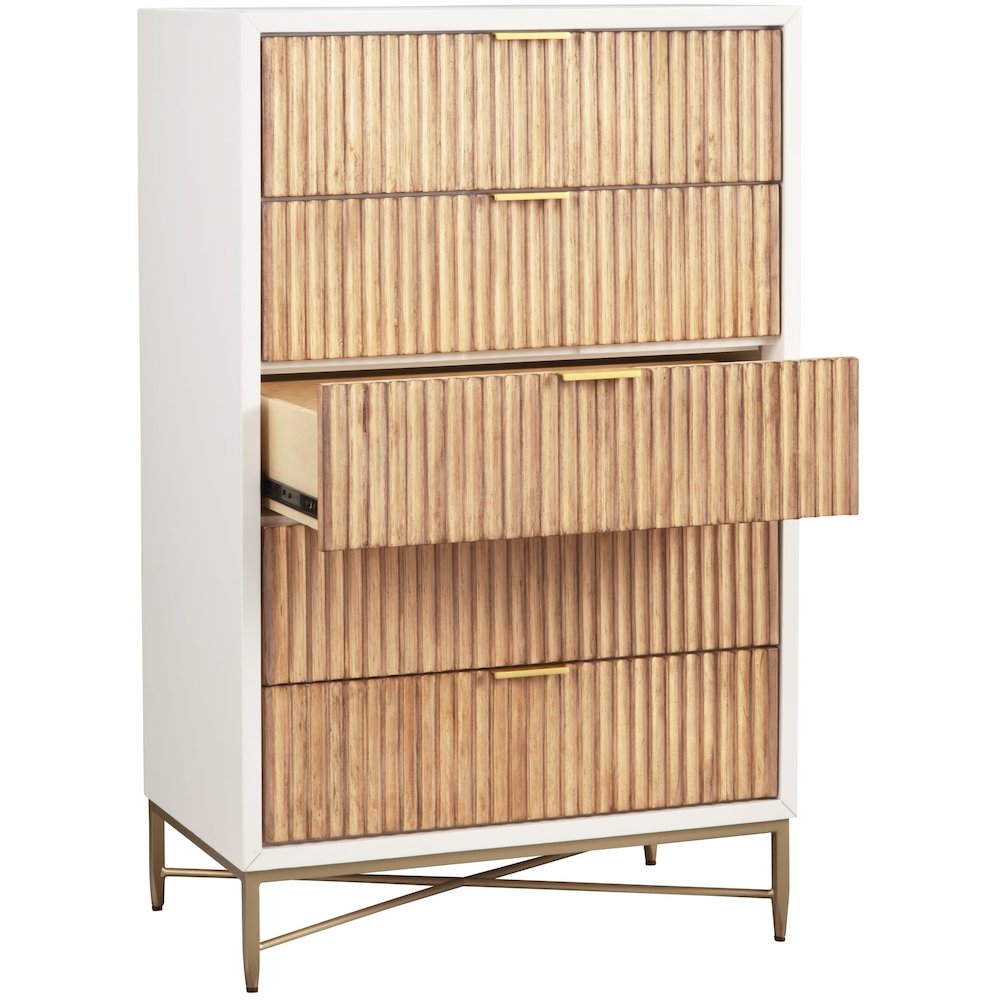 Contemporary Larsen Chest (White). Picture 3