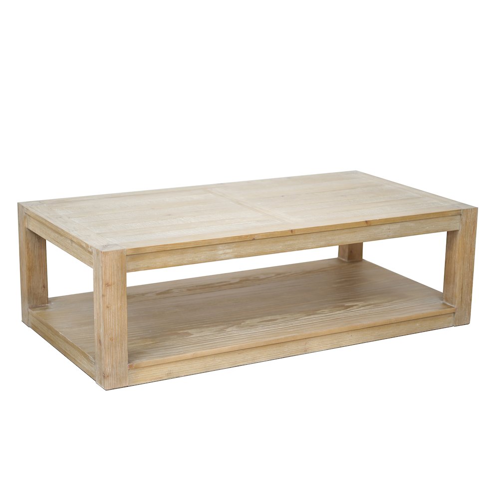 Farmhouse Angelo Coffee Table, Assembled. Picture 3