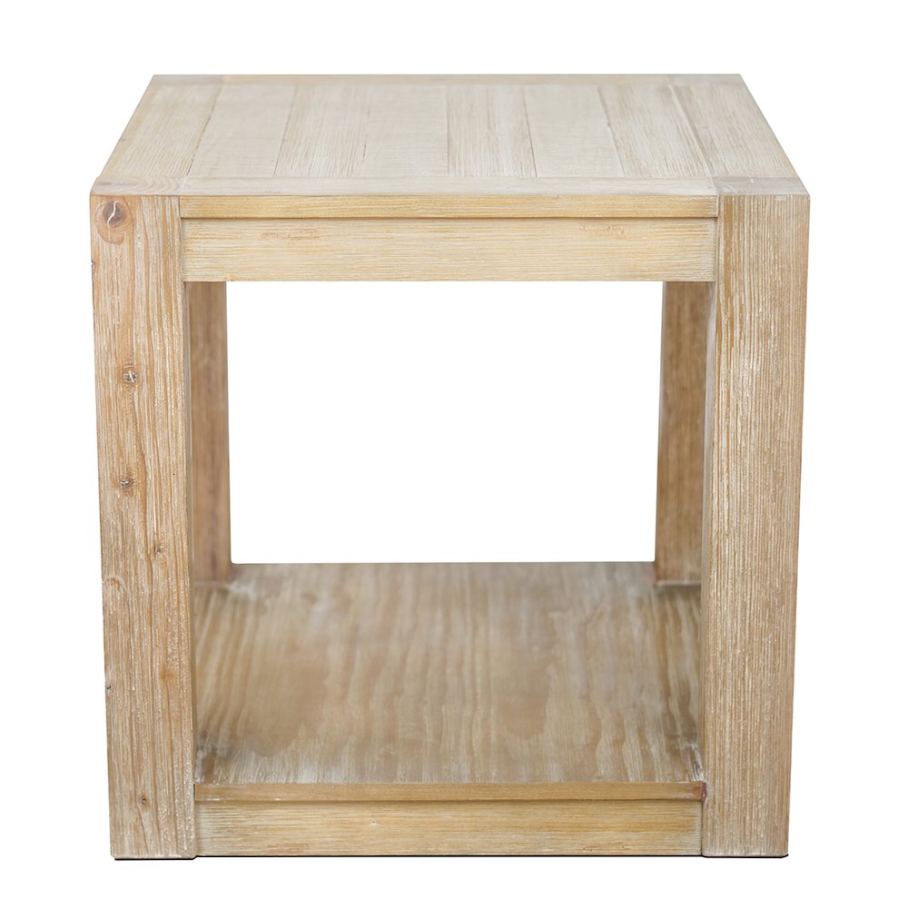 Farmhouse Angelo End Table, Assembled. Picture 4