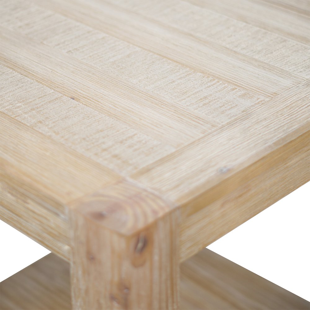 Farmhouse Angelo End Table, Assembled. Picture 5