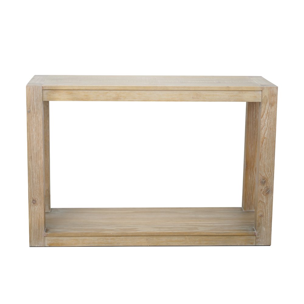 Farmhouse Angelo Console Table, Assembled. Picture 4