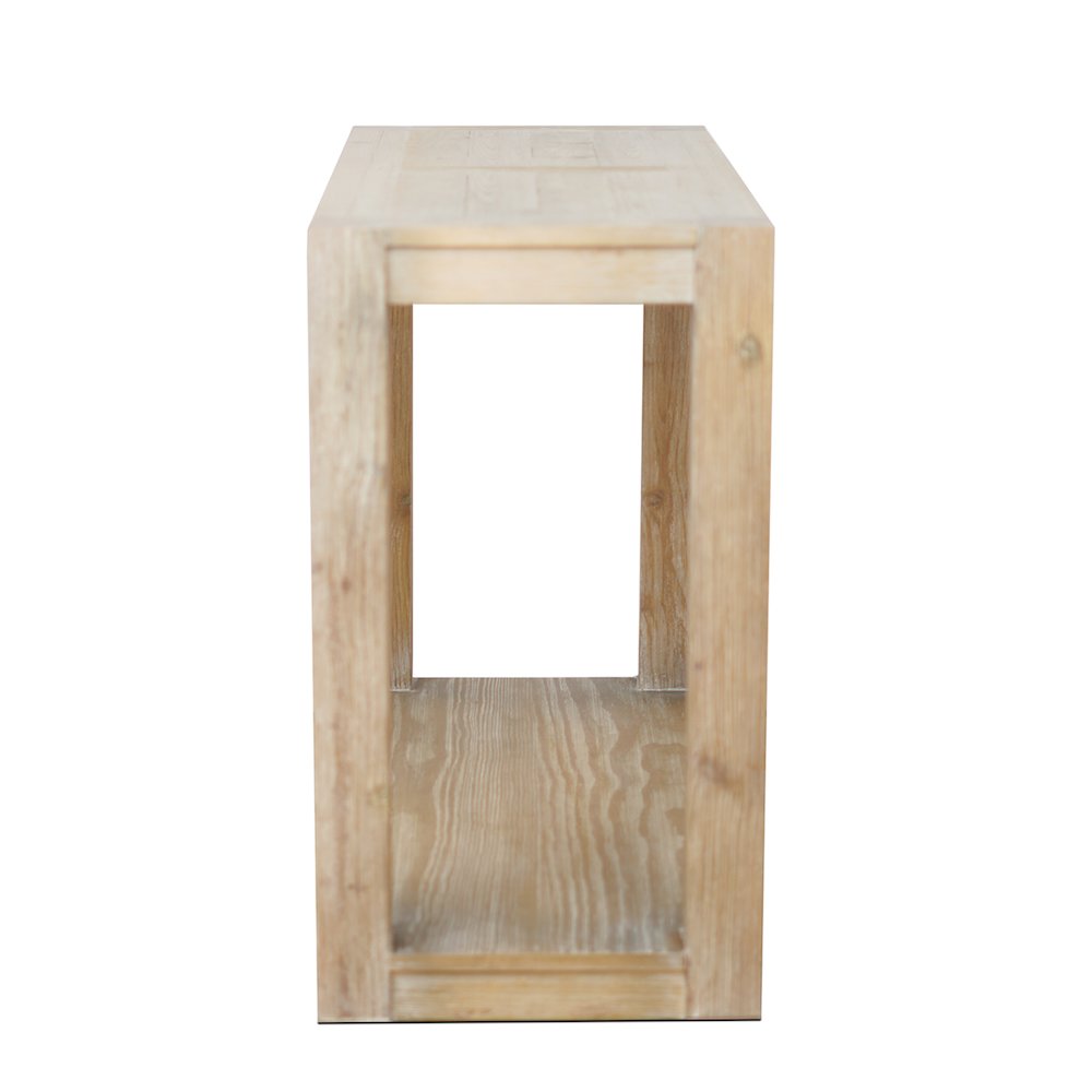 Farmhouse Angelo Console Table, Assembled. Picture 5