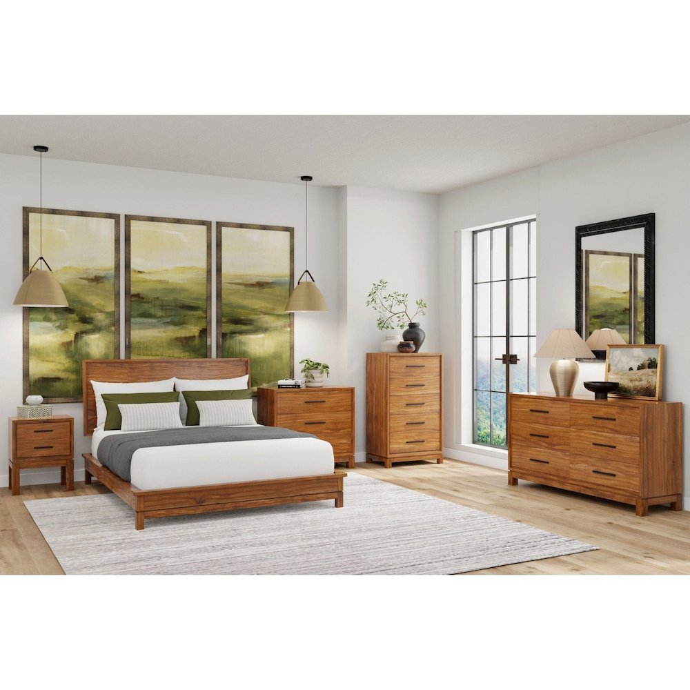 Modern Contemporary Nova Chest, Honey Maple. Picture 3