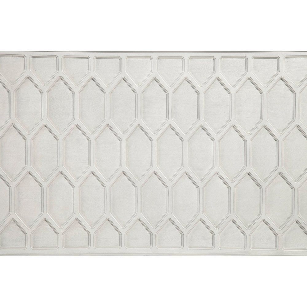 Transitional Denver Queen Panel Bed, Gray. Picture 9