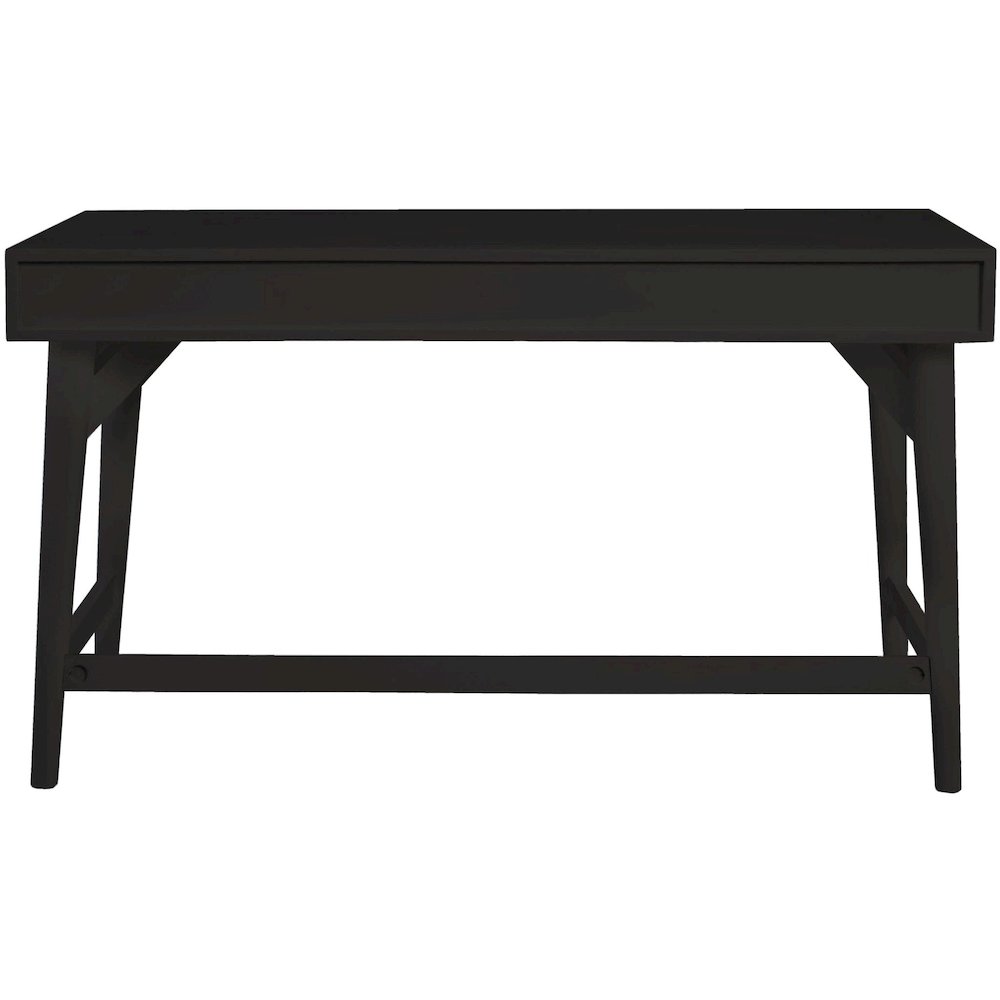 Contemporary Larsen Large Desk, White. Picture 13