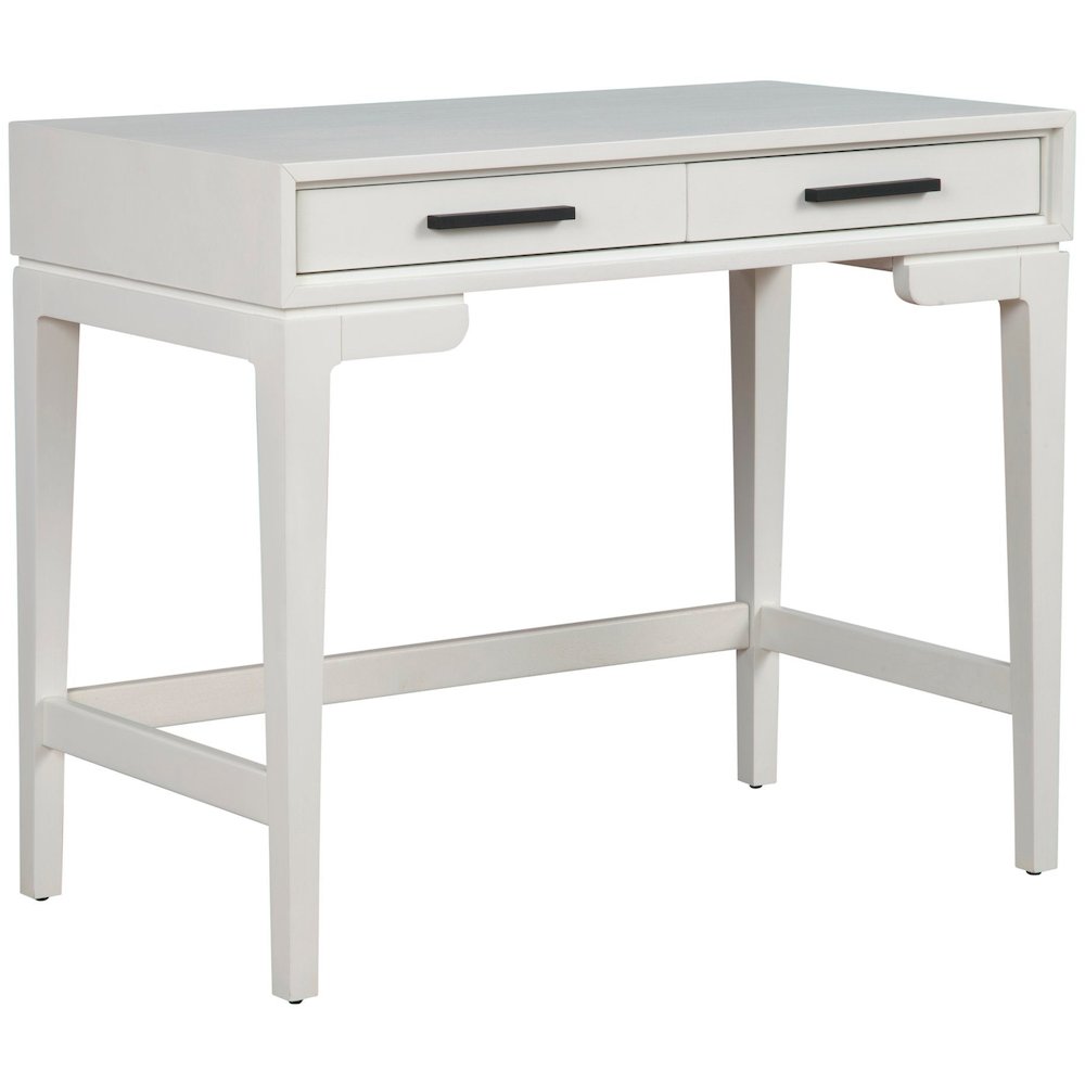 Modern Contemporary Nova Mini Desk, Chalk White. Picture 3
