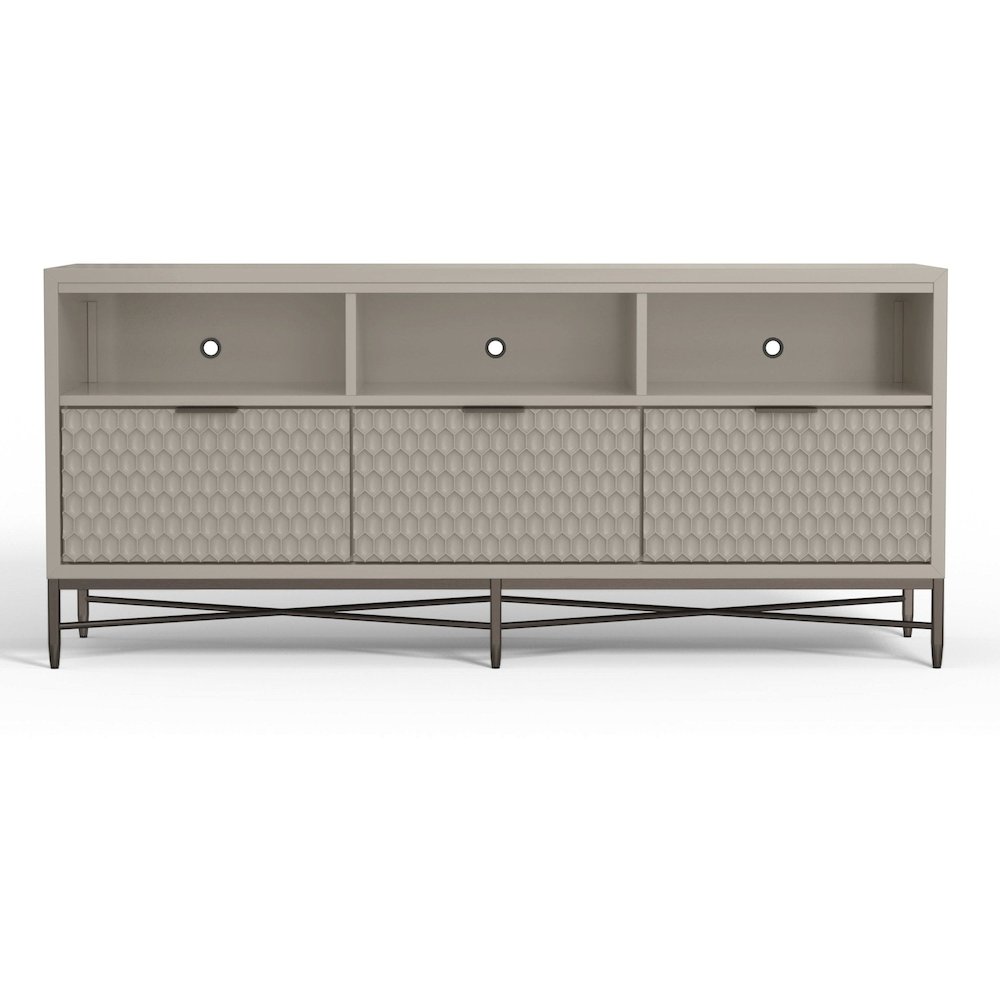 Contemporary Milo TV Console (Cement Gray). Picture 1