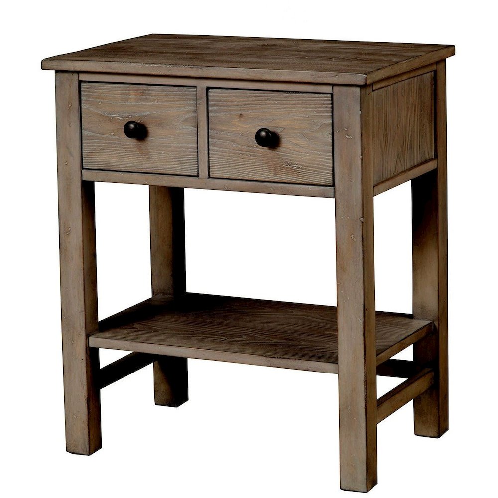 Farmhouse Classic Nightstand, Gray. Picture 1