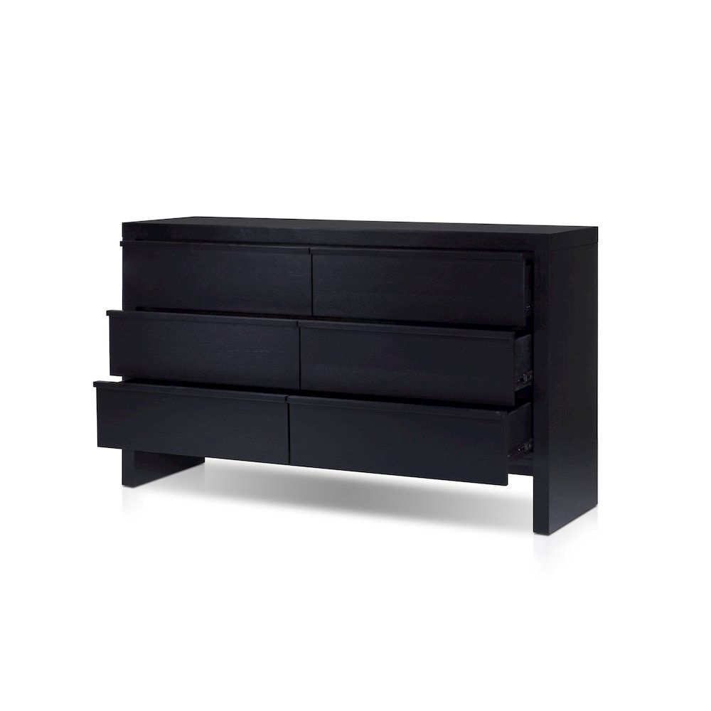 Contemporary Flo Dresser, Black. Picture 5