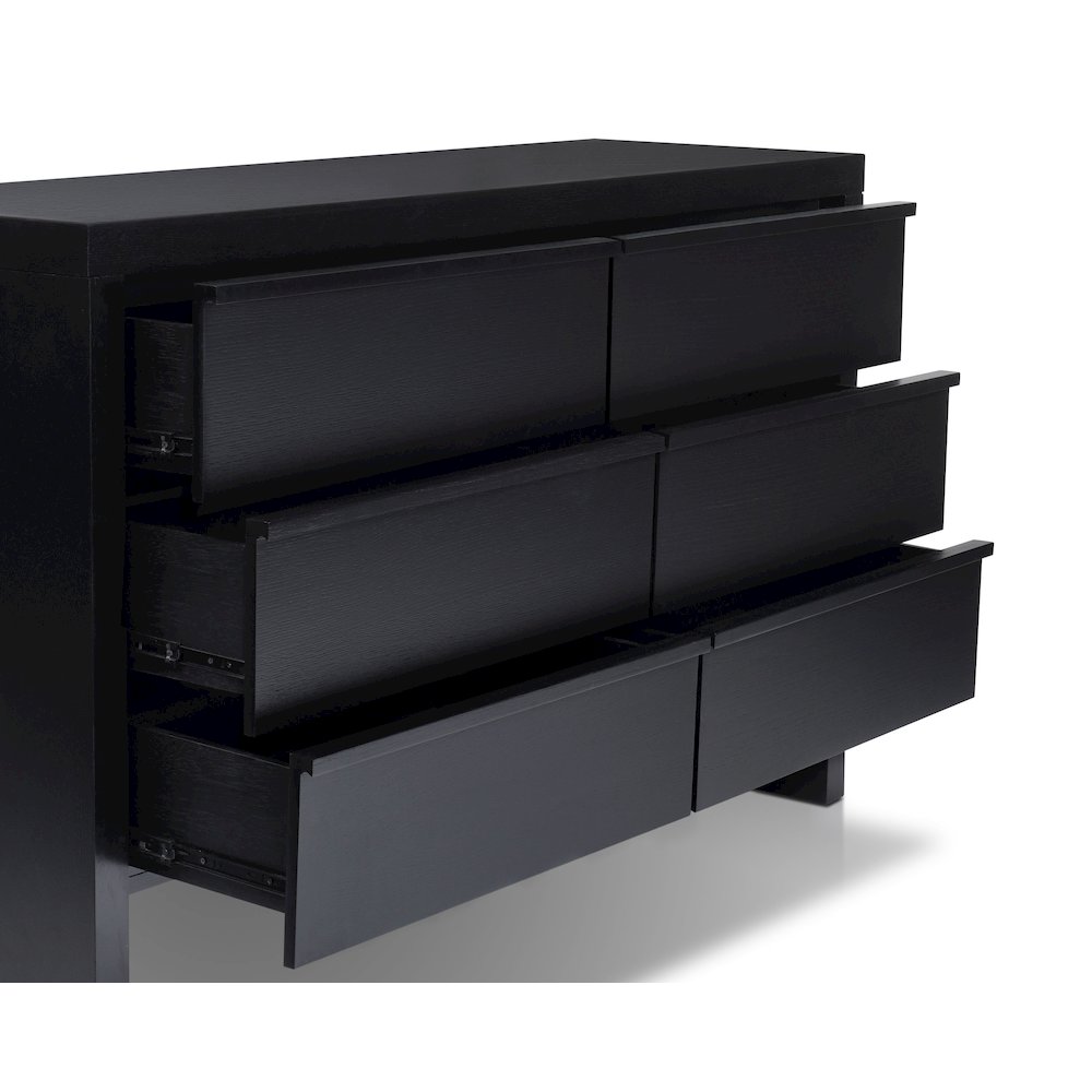 Contemporary Flo Dresser, Black. Picture 6