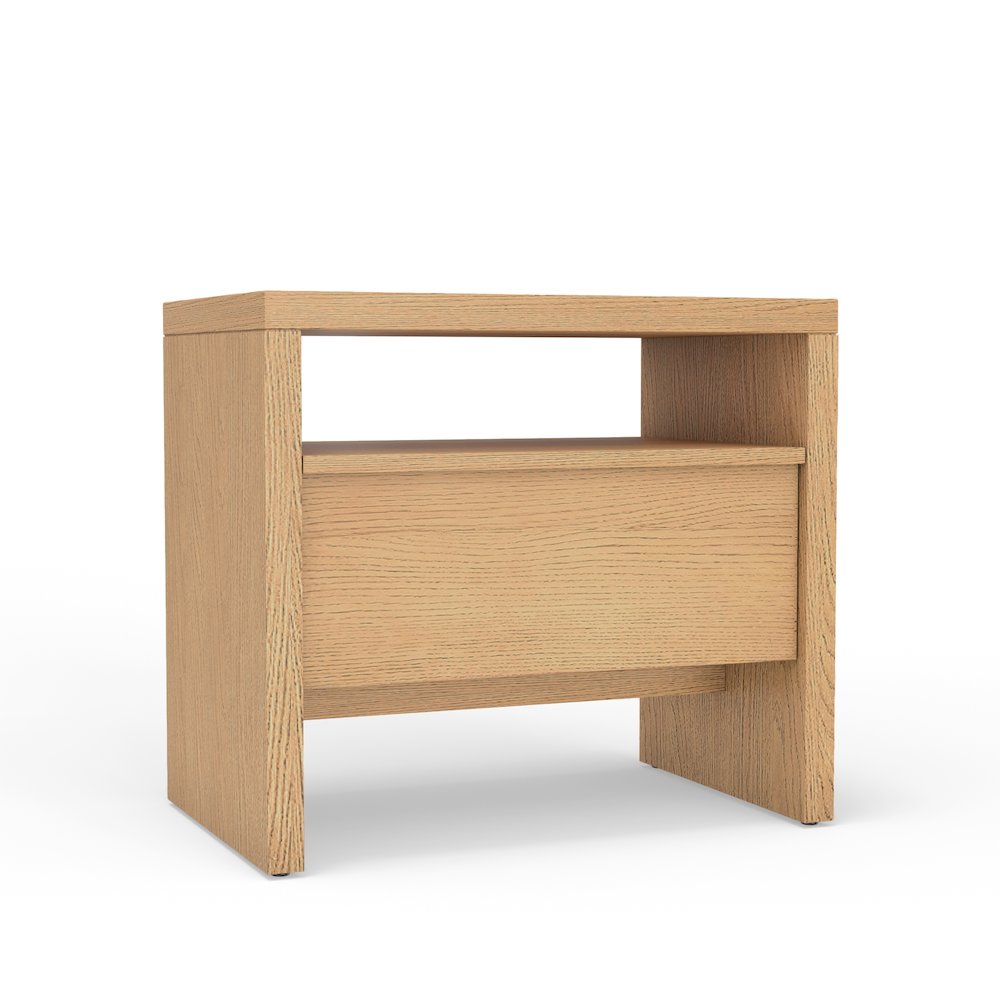 Contemporary Flo Nightstand, Natural. Picture 3