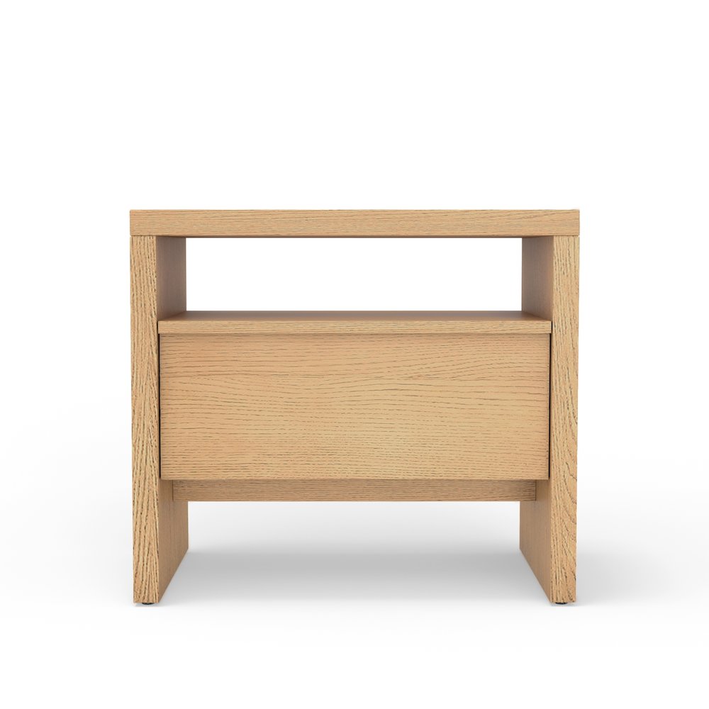 Contemporary Flo Nightstand, Natural. Picture 4