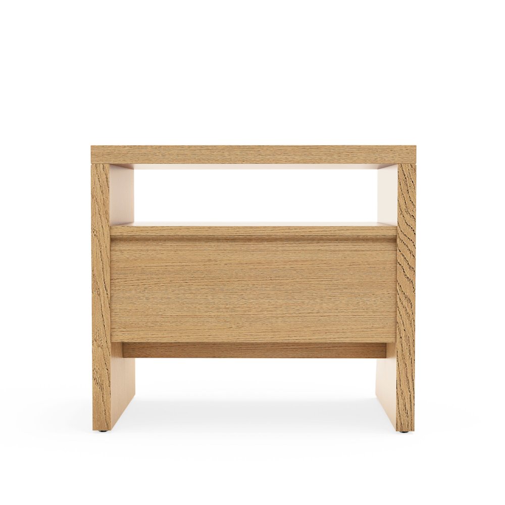 Contemporary Flo Nightstand, Natural. Picture 6