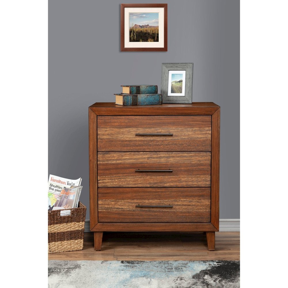 Modern Trinidad Small Chest, Toffee. Picture 5