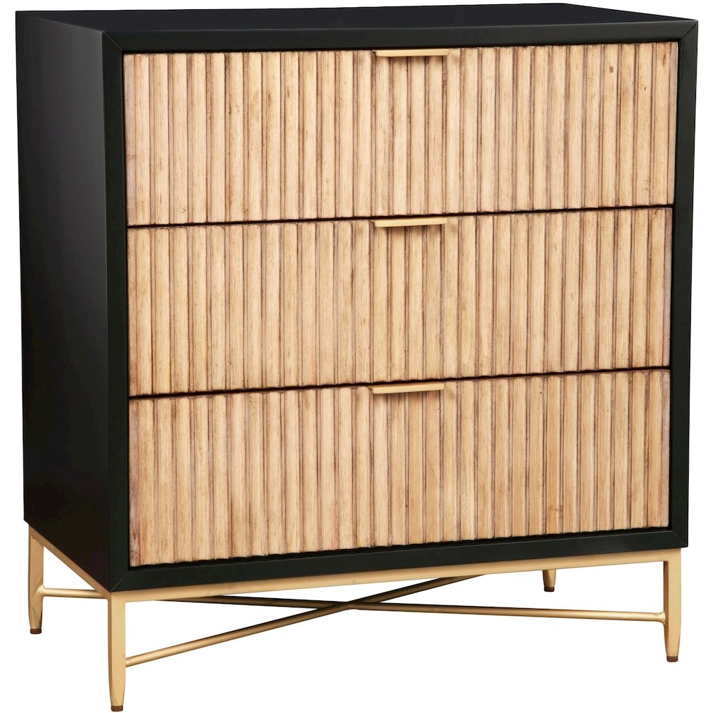 Contemporary Larsen Small Chest (Black). Picture 1