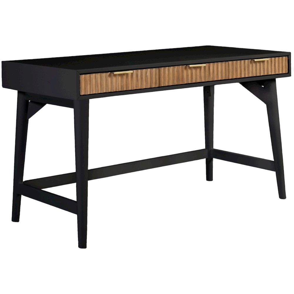 Contemporary Larsen Large Desk, White. Picture 10
