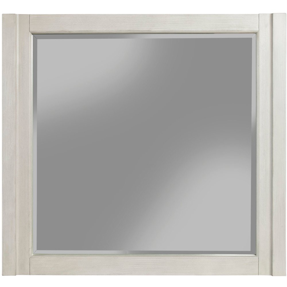 Transitional Denver Mirror, Gray. Picture 3