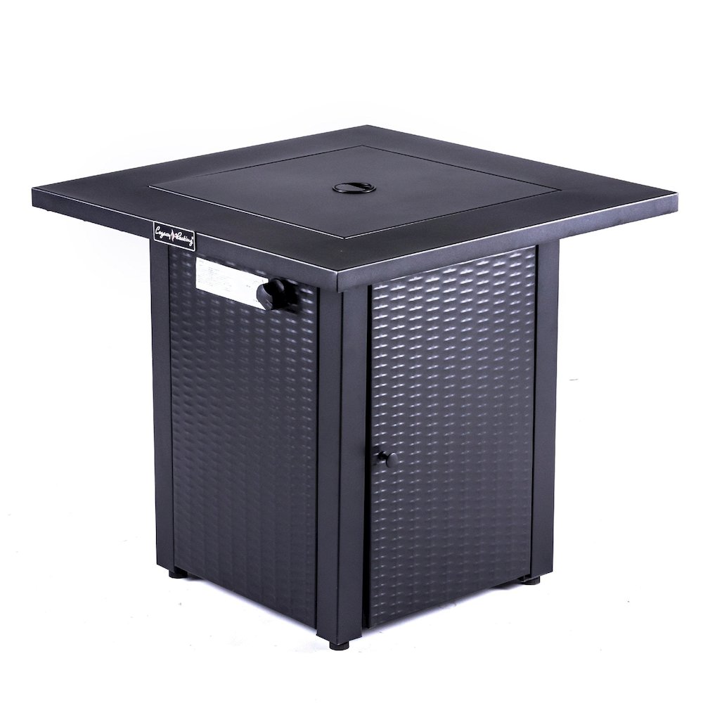 Azure 28" 2-in-1 Gas Fire Pit & Coffee Table. Picture 3