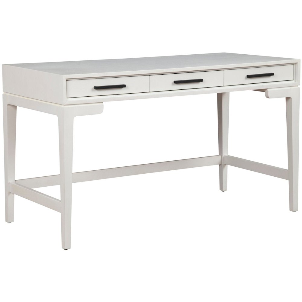 Modern Contemporary Nova Large Desk, Chalk White. Picture 1